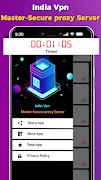 India Vpn Master - Secure Proxy Server ภาพหน้าจอ 1
