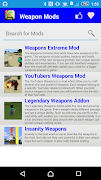 Weapon Mod For MCPE* screenshot 5