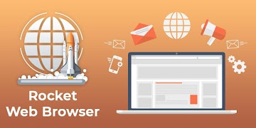Rocket Web Browser syot layar 2