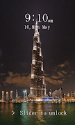 Burj Khalifa Passcode Lock 截图 1