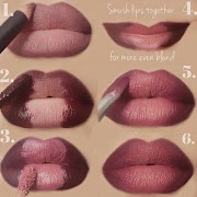 3 Schermata Lip makeup. Lessons