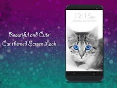 Kattenpatroon schermslot screenshot 5