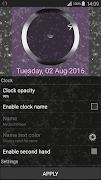 Transparent Clock screenshot 7