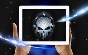 Steampunk Skull Clock screenshot 5