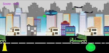 UFO attack ภาพหน้าจอ 1