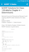 CBSE Maths Solutions 12th Class screenshot 1