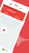 برنامه‌نما Audio Recorder عکس از صفحه