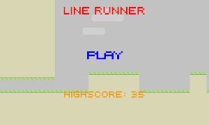 Line Runner 포스터