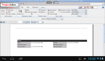 XPlanner manage projects MPP imagem de tela 2