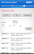 SKF Actuator Select screenshot 4