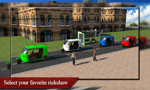 Auto Rickshaw Driver Simulator الملصق