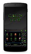 Black Green Keyboard Theme 截圖 2