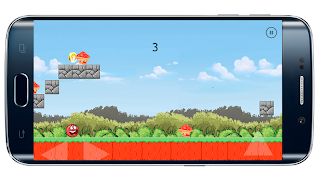 Red Jump Ball screenshot 3