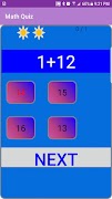 Tests de mathématiques capture d'écran 1