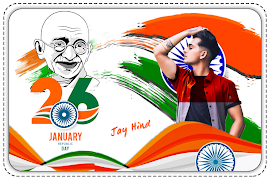 26 January Photo Editor Frames Affiche