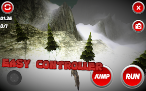 برنامه‌نما Forest Wolf 3D عکس از صفحه