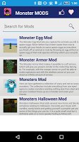 Monster Mod For MCPE` screenshot 5