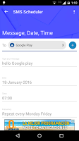 SMS Scheduler - Text Later screenshot 1
