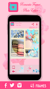 ロマンチックフレーム - フォトエディタ ポスター