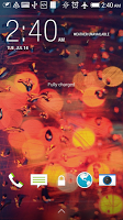 City Lights Rain Wallpapers poster