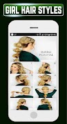 5 Schermata Girls Hairstyles Easy Step By Step Offline Tutoria