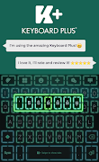 Neon Led Keyboard Theme ภาพหน้าจอ 6