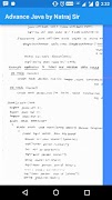 Natraj Advance Java J2EE Notes syot layar 1