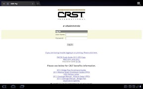 برنامه‌نما CRST Pay عکس از صفحه