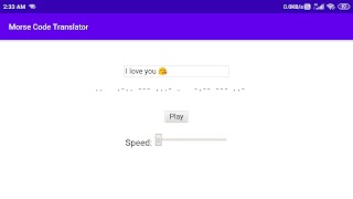 Morse Code Translator imagem de tela 3