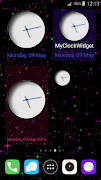 Minimal Clock Widget تصوير الشاشة 4