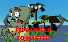 Blocky Zombie: FPS Zombie Apocalypse Survival Fun captura de pantalla 1