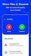 File Share - Fastest file sharing app of india پوسٹر