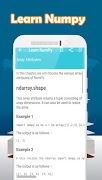 Learn NumPy screenshot 1