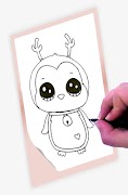برنامه‌نما How to draw Peenguin عکس از صفحه