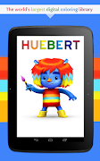 برنامه‌نما Huebert: coloring fun عکس از صفحه