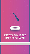 Fire Balls - Dunk Through Ring 3D screenshot 1