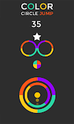 Color Circle jump Free captura de pantalla 2