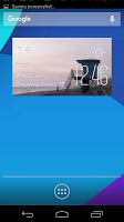 The lighthouse weather widget poster