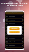 برنامه‌نما Set Rajasthani Caller Tune 2019 - Set Ringtone عکس از صفحه