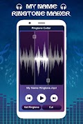 My Name Musical Ringtone Maker : Name Song Editor screenshot 3