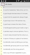 Life Hack الملصق