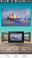 Sydney Weather Widget/Clock poster