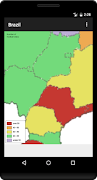 Blank Map, Brazil Ekran Görüntüsü 2