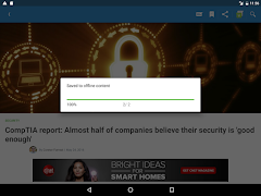 برنامه‌نما TechRepublic عکس از صفحه