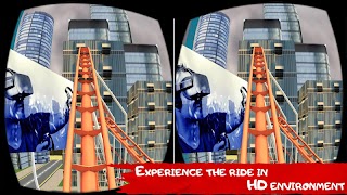 برنامه‌نما Roller Coaster VR Simulator عکس از صفحه
