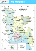 Map of Bangladesh -  মানচিত্র capture d'écran 7