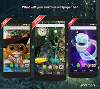 UR 3D Magic Forest Live Theme screenshot 6