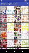 Tutoriais completos de origami imagem de tela 1
