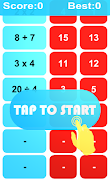 Tap Math Puzzle - Workout Kids screenshot 1