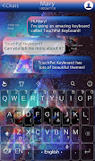 TouchPal Dreamer Keyboard Skin syot layar 1